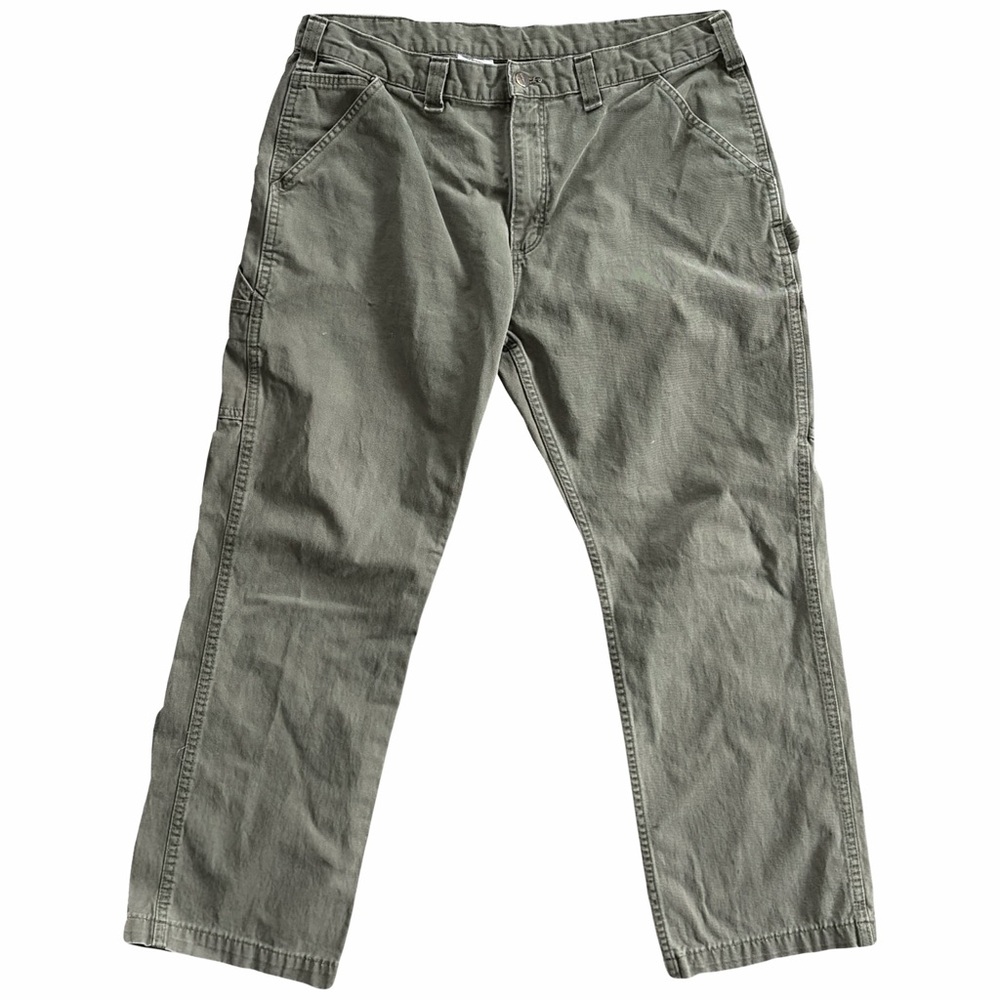 Carhartt Men's Olive Cargo Pants